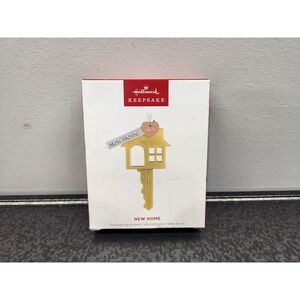 Hallmark Keepsake‎ 2025 New Home Gold Key Metal Christmas Ornament QHX3275